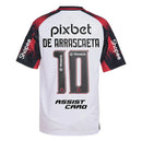 Flamengo Away Fan Jersey 2025/26 Patchs + Full Sponsor (Official Printing)