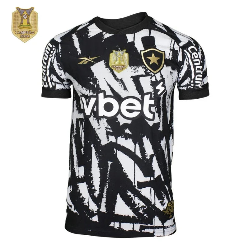 Botafogo Fourth Fan Jersey 2025/26 Patch Campeon