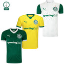 Palmeiras Fan Jersey Home, Away e Third 2025/26 - Kit 3 Fan Jersey