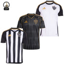 Atlético Mineiro Fan Jersey Home, Away e Third 2025/26 - Kit 3 Fan Jersey
