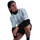 Total 90 Blue and white Dri-FIT Jersey