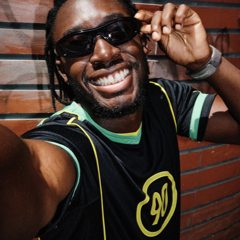 Total 90 Black Dri-FIT Jersey