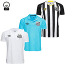 Santos Fan Jersey Home, Away e Third 2025/26 - Kit 3 Fan Jersey
