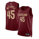 Donovan Mitchell Cleveland Cavaliers Unisex 22/23 NBA Jersey - Burgundy