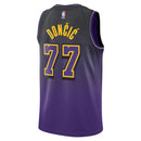 Luka Dončić - Los Angeles Lakers City Edition 2024 NBA Jersey - Purple - Unisex