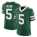 NFL New York Jets Green Garrett Wilson 5 Legacy
