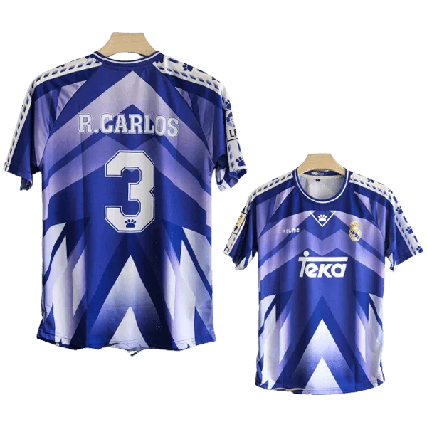 Real Madrid Roberto Carlos Retro Jersey  Retro Collection