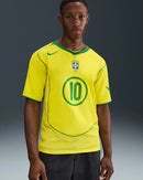 Ronaldinho 10 Brazil Home Retro 2004