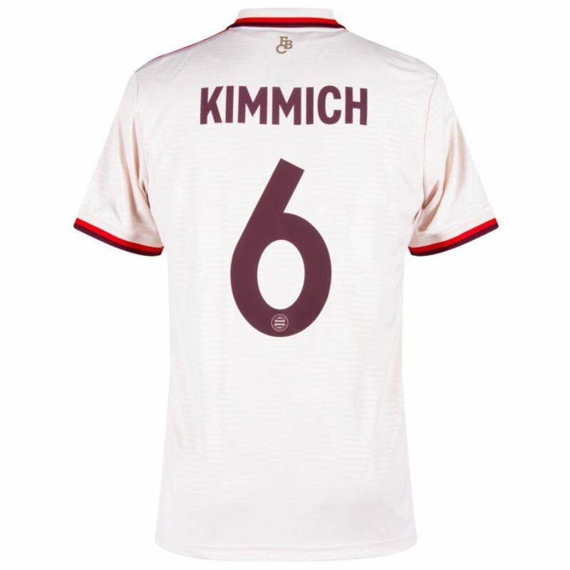 Bayern München Kimmich 6 Third Fan Jersey 2024/25 Patches UCL UEFA Foundation (Official Printing)