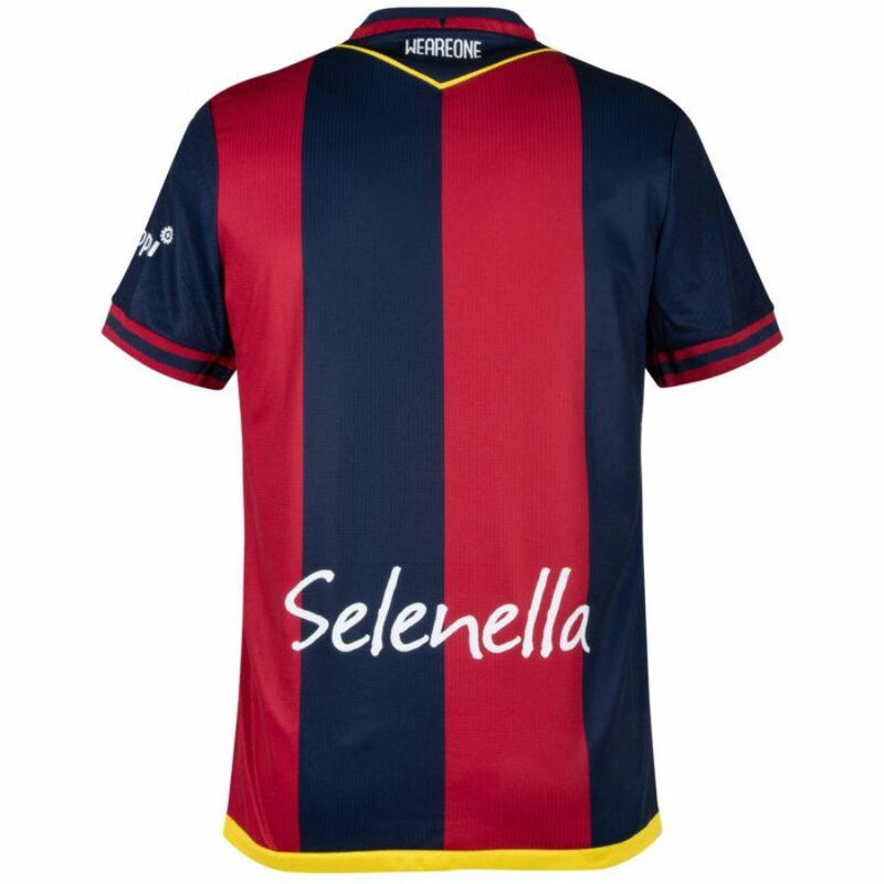 Bologna Home Fan Jersey 2024/25 Patches UCL UEFA Foundation (Official Printing)