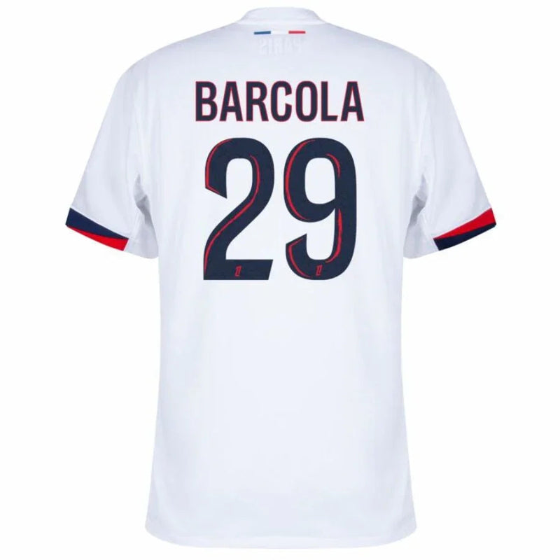 Paris Saint-Germain Fan Jersey Away 2024/25 Patches UCL UEFA Foundation (Official Printing)