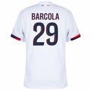 Paris Saint-Germain Barcola 29 Fan Jersey Away 2024/25 Patches UCL UEFA Foundation (Official Printing)
