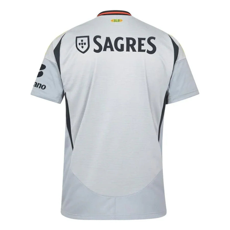 Benfica Third Fan Jersey 2024/25 Patches UCL UEFA Foundation (Official Printing)