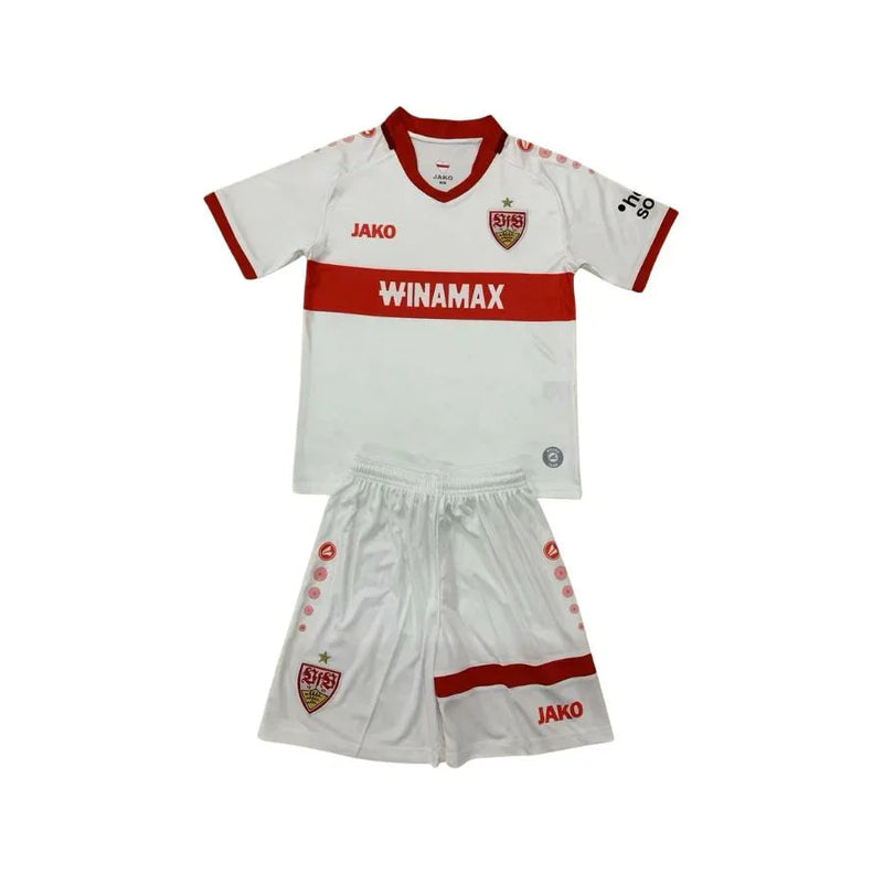 Kids Kit VfB Stuttgart Home Fan Jersey 2024/25