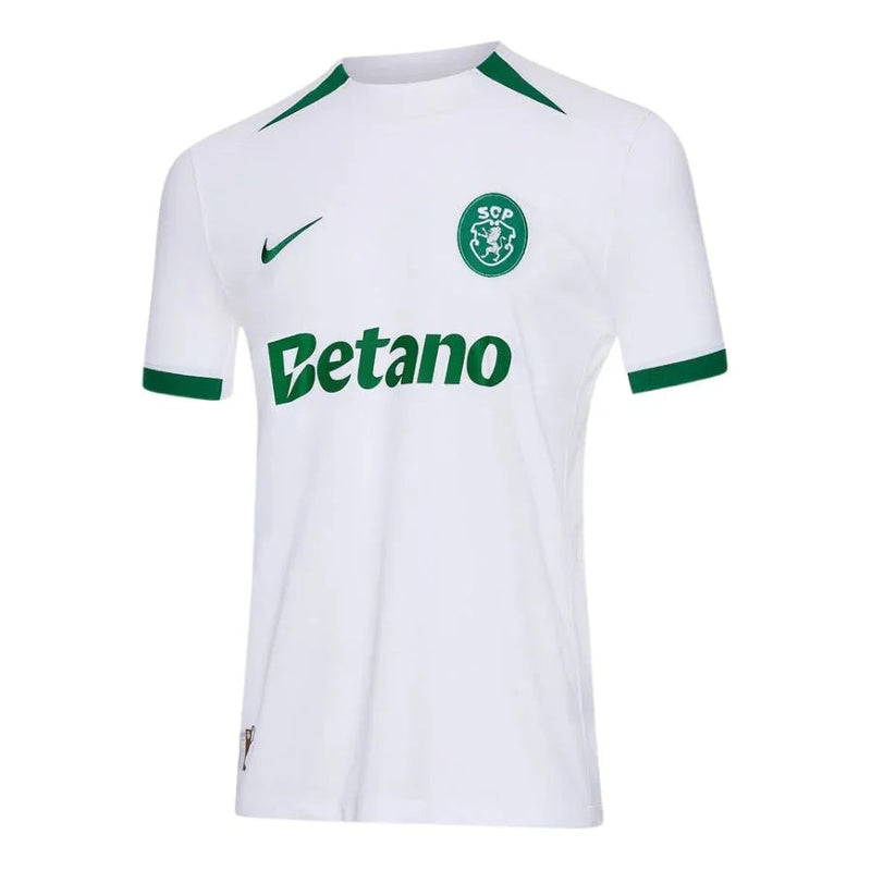 Sporting CP Fan Jersey Away 2024/25 Patches UCL UEFA Foundation (Official Printing)
