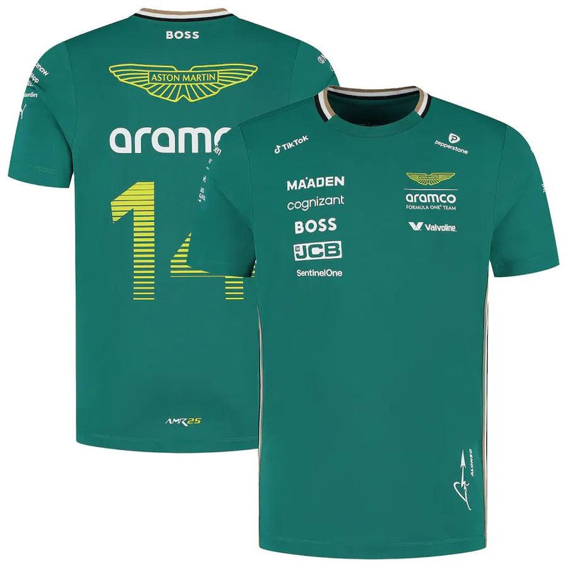 Aston Martin Aramco Cognizant F1 2025 Fernando Alonso Team Driver Formula 1 F1 Formula One