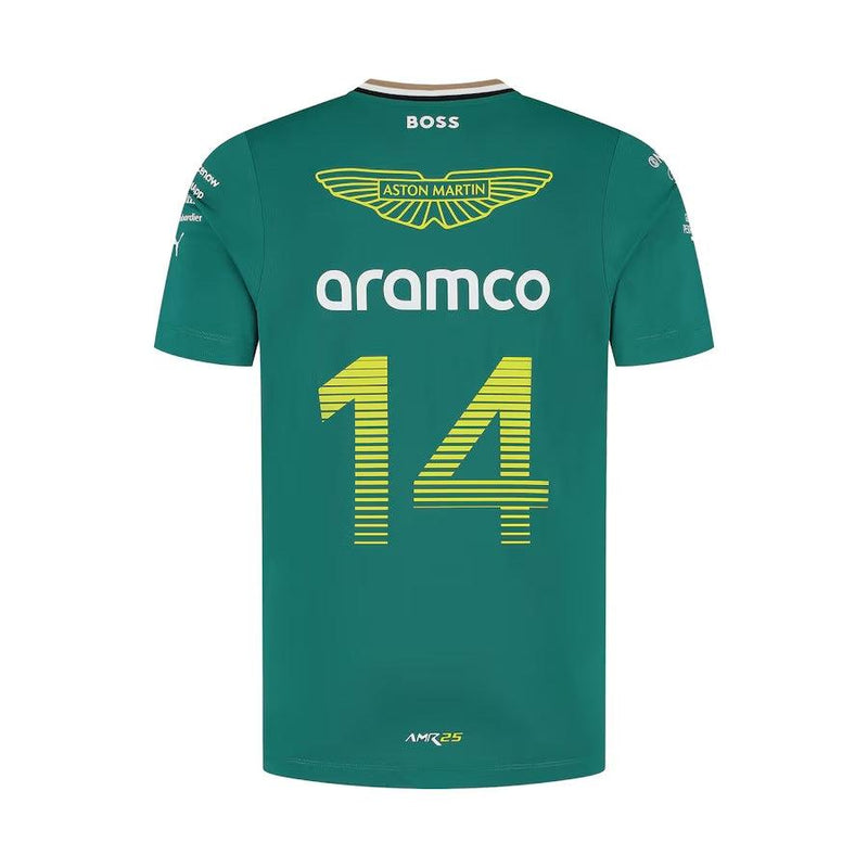Aston Martin Aramco Cognizant F1 2025 Fernando Alonso Team Driver Formula 1 F1 Formula One