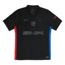 Barcelona Travis Scott Away Fan Jersey 2025/26 Spotify and FC Barcelona Collab With Travis Scott on a Special Cactus Jack