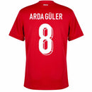 Turkey Arda Güler 8 Away Fan Jersey 2025/26