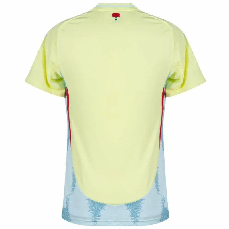 Spain Away Fan Jersey 2025/26 Euro 2024 & Foundation Tournament Patches (Official Printing)