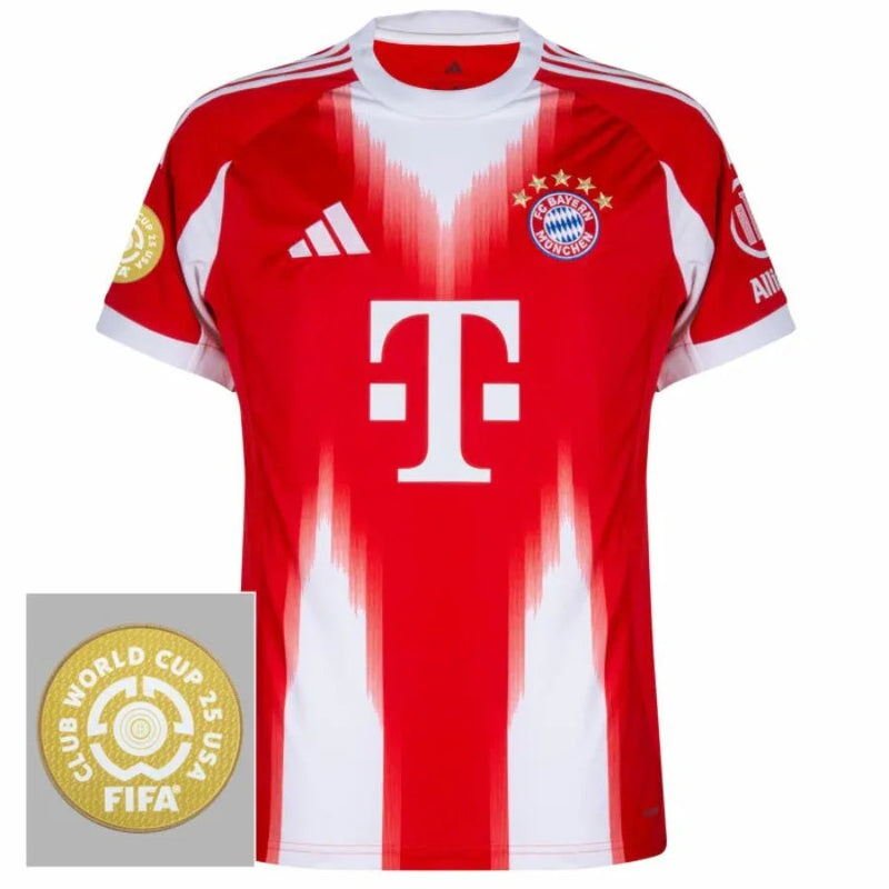 Bayern München Home Fan Jersey 2025/26 Patch Club World Cup