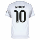 Real Madrid Modric 10 Home Fan Jersey 2025/26 Patch Club World Cup