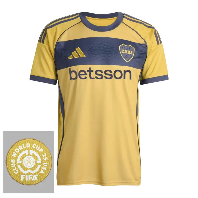 Boca Juniors Away Fan Jersey 2025/26 Patch Club World Cup
