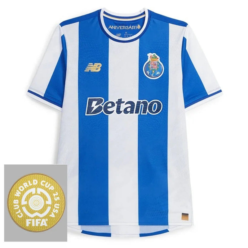Porto Home Fan Jersey 2025/26 Patch Club World Cup