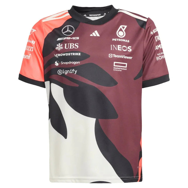 Mercedes AMG Petronas adidas F1 Special Edition Miami GP Team T-Shirt