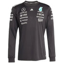 Mercedes-AMG Petronas F1 Team Adidas Long Sleeve Jersey - Black Formula 1 F1 Formula One