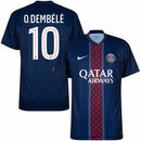 PSG O.Dembélé 10 Home Fan Jersey 2025/26