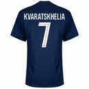 PSG Kvaratskhelia 7 Home Authentic Player 2025/26 Dri-Fit ADV Match