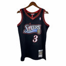Philadelphia 76ers Allen Iverson 2000-01 Edition NBA Jersey - Black