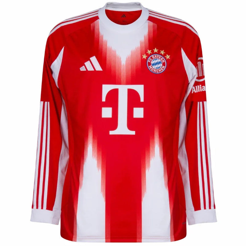 Bayern München Home Long Sleeve Fan Jersey 2025/26