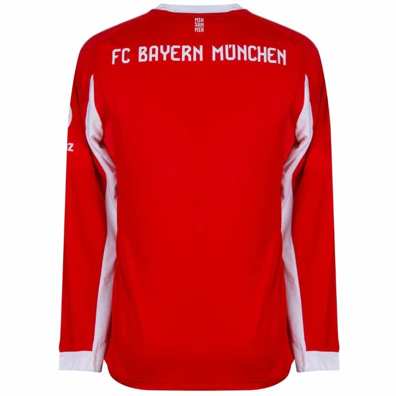 Bayern München Home Long Sleeve Fan Jersey 2025/26