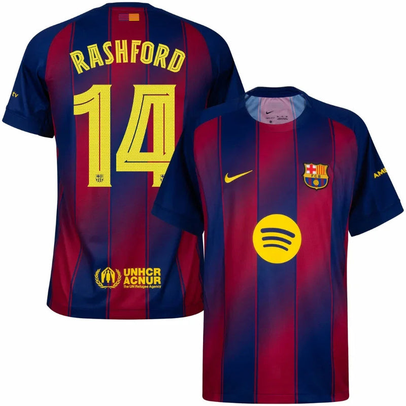 Kit 3 Fan Jerseys Barcelona Home, Away e Third 2025/26