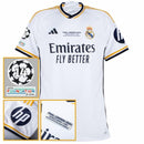 Real Madrid Toni Kroos 8 Home Fan Jersey 2023/24 Patch FIFA WCC Patch UCL UEFA Foundation Patches