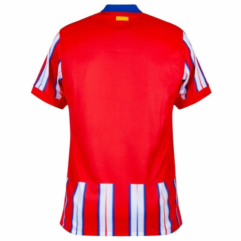 Atlético Madrid Home Fan Jersey 2024/25 Patches UCL UEFA Foundation (Official Printing)