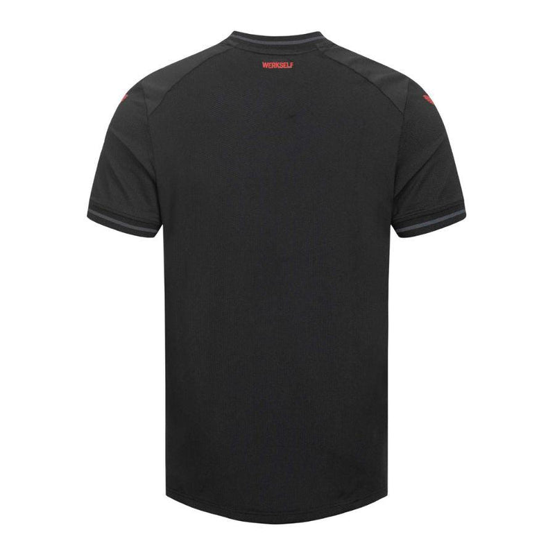 Bayer 04 Leverkusen Home Fan Jersey 2023/24 Patches UCL UEFA Foundation (Official Printing)