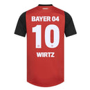 Bayer 04 Leverkusen Home Fan Jersey 2024/25 Patches UCL UEFA Foundation (Official Printing)