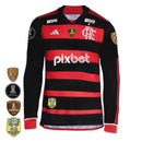 Flamengo Home Long Sleeve Jersey 2024/25