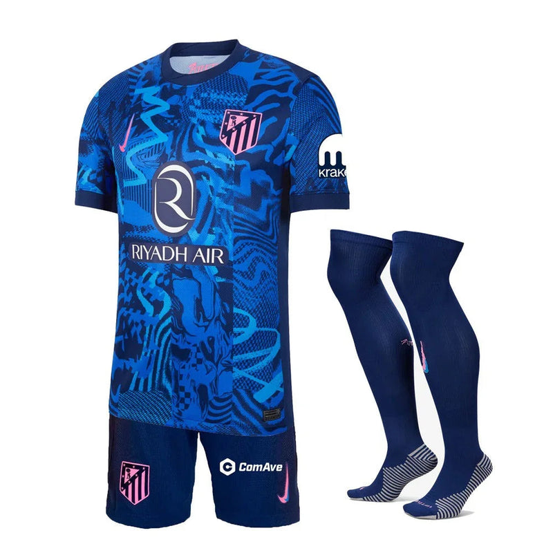 Kids KIT Atlético Madrid Third Jersey 2024/25