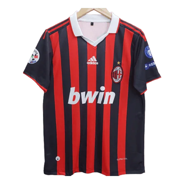 Ac Milan Ronaldinho Embroidery Retrô Jersey  - Collection