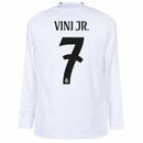 Real Madrid Home Long Sleeve Fan Jersey 2024/25 Vini Jr. 7