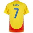 Colombia Home Fan Jersey 2024/25