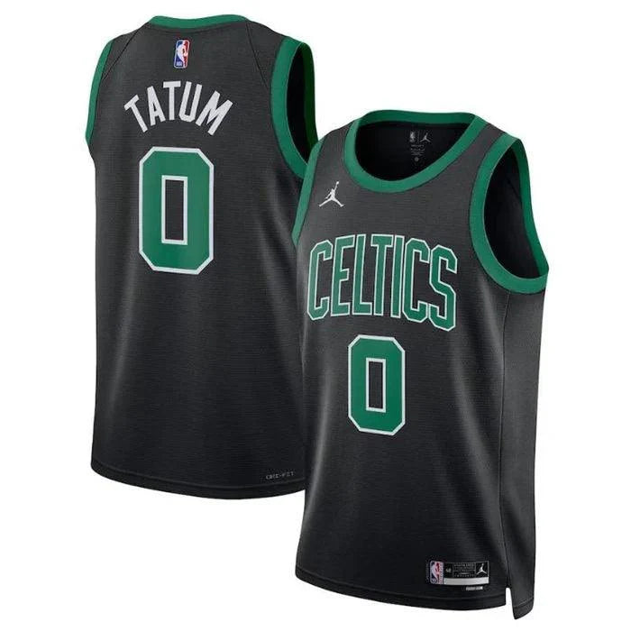 Jayson Tatum Boston Celtics 2023 Statement Edition NBA Jersey- Black